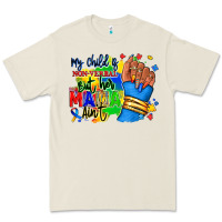 Bone my child is non verbal but her mama aint afro hand rana Premium Tee - RanaPortraitStore