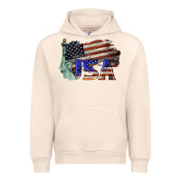Sandshell usa  statue of liberty Urban Hoodie - BarkalooDesign