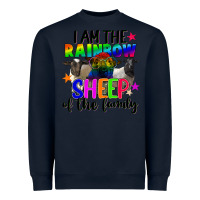 Navy I am the rainbow sheep of the family Heavyweight Sweatshirt - FaDigitalArtStudio