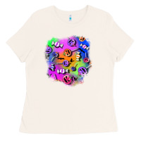 Bone halloween candy patches 1 Ladies Tee - BundleAndBundleShop