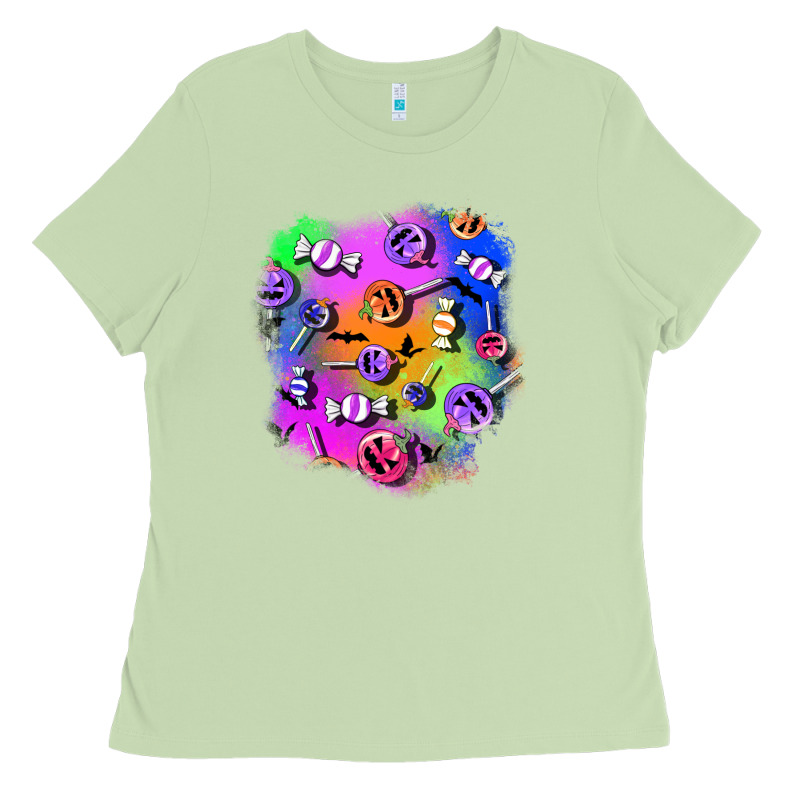 Halloween Candy Patches 1 Ladies Tee by BundleAndBundleShop | Teevron
