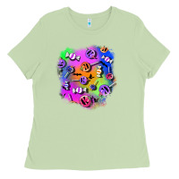 Matcha halloween candy patches 1 Ladies Tee - BundleAndBundleShop