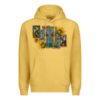 Antique Gold Western Blessed Premium Hoodie - FaDigitalArtStudio
