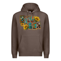 Coffee Western Blessed Premium Hoodie - FaDigitalArtStudio
