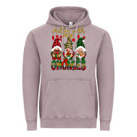 Vintage Zinc Chillin' with my gnomes Vintage Hoodie - NancyCooperArtShop