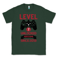 Sports Green Kids Level 7 Unlocked Awesome Since 2013 Classic Tee - Bettercallsaul