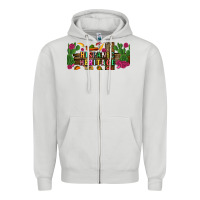 Dove Grey hispanic heritage libbey cup Zipper Hoodie - BundleAndBundleShop