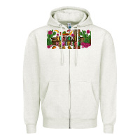 Oatmeal Heather hispanic heritage libbey cup Zipper Hoodie - BundleAndBundleShop