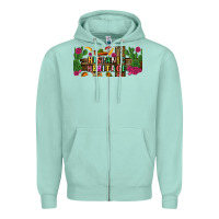 Seafoam hispanic heritage libbey cup Zipper Hoodie - BundleAndBundleShop