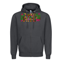Smoke hispanic heritage libbey cup Zipper Hoodie - BundleAndBundleShop