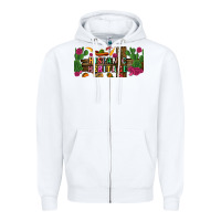 White hispanic heritage libbey cup Zipper Hoodie - BundleAndBundleShop