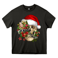 Asphalt So merry it's scary Heavy Core Tee - NancyCooperArtShop