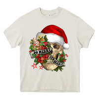 Cream So merry it's scary Heavy Core Tee - NancyCooperArtShop