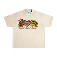 Peace Love Tacos Urban Heavy Tee | Teevron