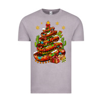 Vintage Zinc Christmas Feliz Navidad sombrero tree Vintage Tee - NancyCooperArtShop