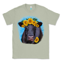 Matcha black angus with sunflower Classic Tee - RanaPortraitStore