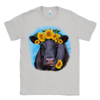 Moon Dust black angus with sunflower Classic Tee - RanaPortraitStore