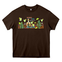 Chocolate Brown mama cita needs a margarita Heavy Core Tee - JahusDesignShop