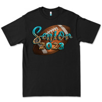 Black american football senior 2023 Premium Tee - BundleAndBundleShop