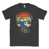 Smoke Vintage 1980 Original Parts Women 40th Birthday Classic Tee - Bettercallsaul