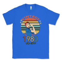 True Royal Vintage 1980 Original Parts Women 40th Birthday Classic Tee - Bettercallsaul