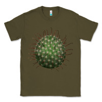 Army Green arizona fishhook cactus Classic Tee - LillyAllenDesigns