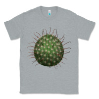 Heather Grey arizona fishhook cactus Classic Tee - LillyAllenDesigns