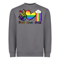 Storm Peace love Pride Heavyweight Sweatshirt - FaDigitalArtStudio