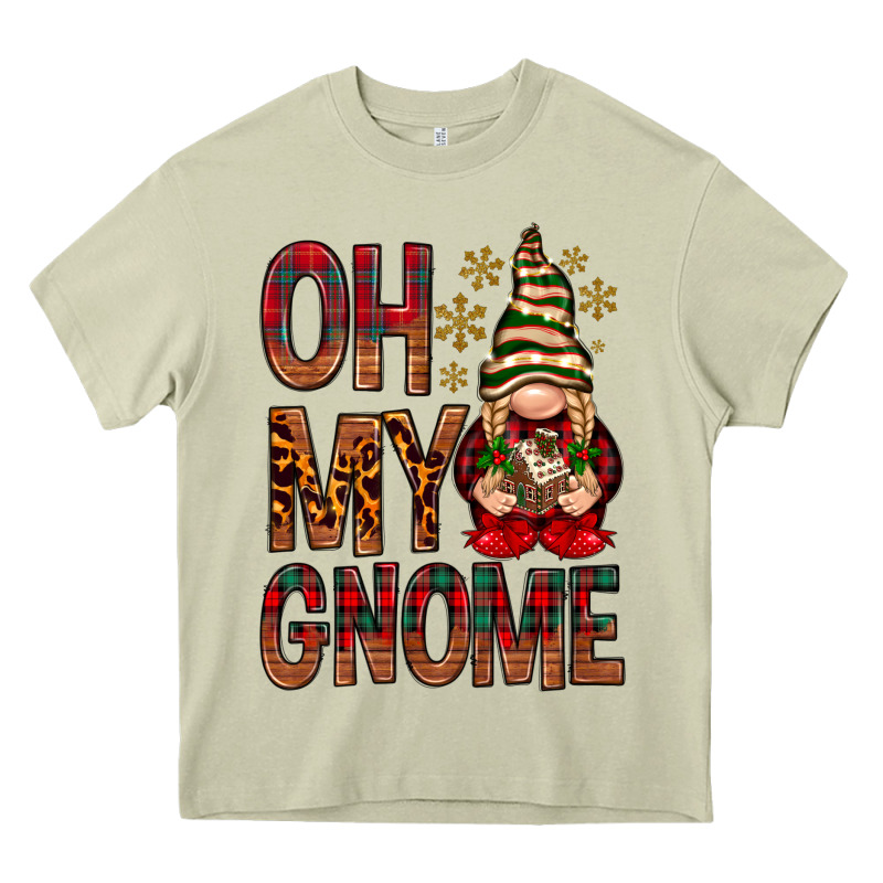 Oh My Gnome Heavy Core Tee by NancyCooperArtShop | Teevron