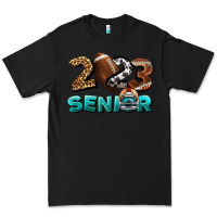 Black American Football Senior 2023 Premium Tee - BundleAndBundleShop