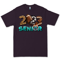 Plum American Football Senior 2023 Premium Tee - BundleAndBundleShop