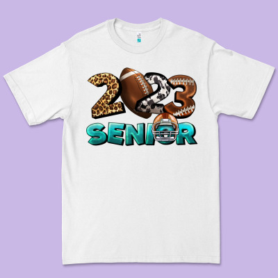 American Football Senior 2023 Premium Tee Designed By Bundleandbundleshop