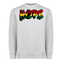 Heather Grey Juneteenth hope Heavyweight Sweatshirt - FaDigitalArtStudio