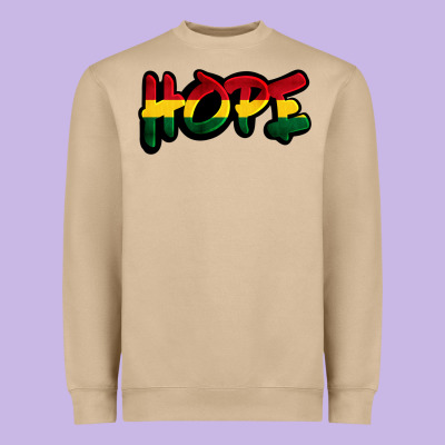 Juneteenth Hope Heavyweight Sweatshirt Designed By Fadigitalartstudio