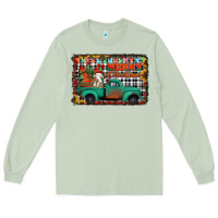 Matcha merry christmas farm truck Long Sleeve Tee - Jasminsmagicworld