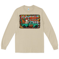 Mushroom merry christmas farm truck Long Sleeve Tee - Jasminsmagicworld