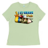 Matcha 1 st grade dude Ladies Tee - BundleAndBundleShop