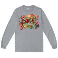 Heather Grey cinco de mayo caregiver Long Sleeve Tee - CowGirlArtShop
