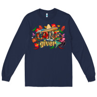 Navy cinco de mayo caregiver Long Sleeve Tee - CowGirlArtShop