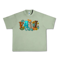 Oil Green Fall Vibes Urban Heavy Tee - texasbilliewilder