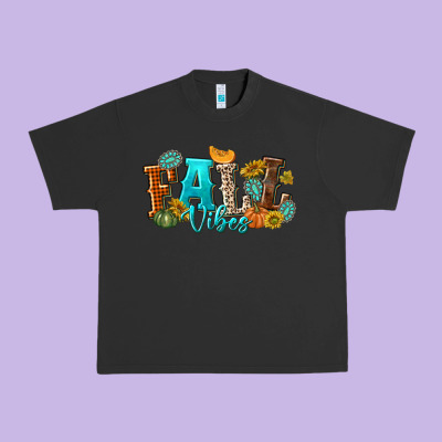 Fall Vibes Urban Heavy Tee Designed By Texasbilliewilder