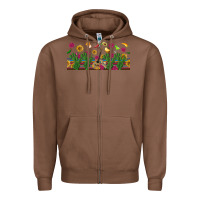 Chestnut mexican sombrero guitar rose cactus libbey  cup Zipper Hoodie - BundleAndBundleShop