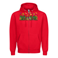 Red mexican sombrero guitar rose cactus libbey  cup Zipper Hoodie - BundleAndBundleShop