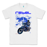 White cmx 1100 rebel custom Classic Tee - tuanDangUi