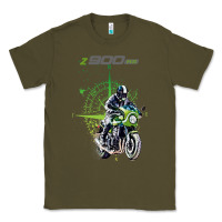 Army Green kawa cafe racer z 9 rs 900 Classic Tee - tuanDangUi