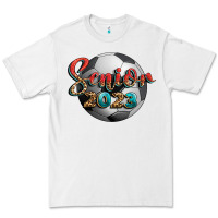 White soccer senior 2023 Premium Tee - BundleAndBundleShop