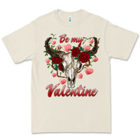 Bone be my valentine bull skull Premium Tee - RanaPortraitStore