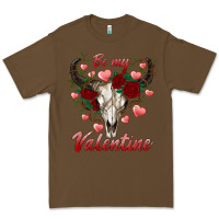 Cacao be my valentine bull skull Premium Tee - RanaPortraitStore
