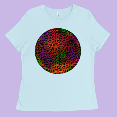 Halloween Round Earrings 2 Ladies Tee Designed By Bundleandbundleshop