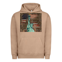 Pigment Burro statue of liberty tumbler Urban Hoodie - BarkalooDesign